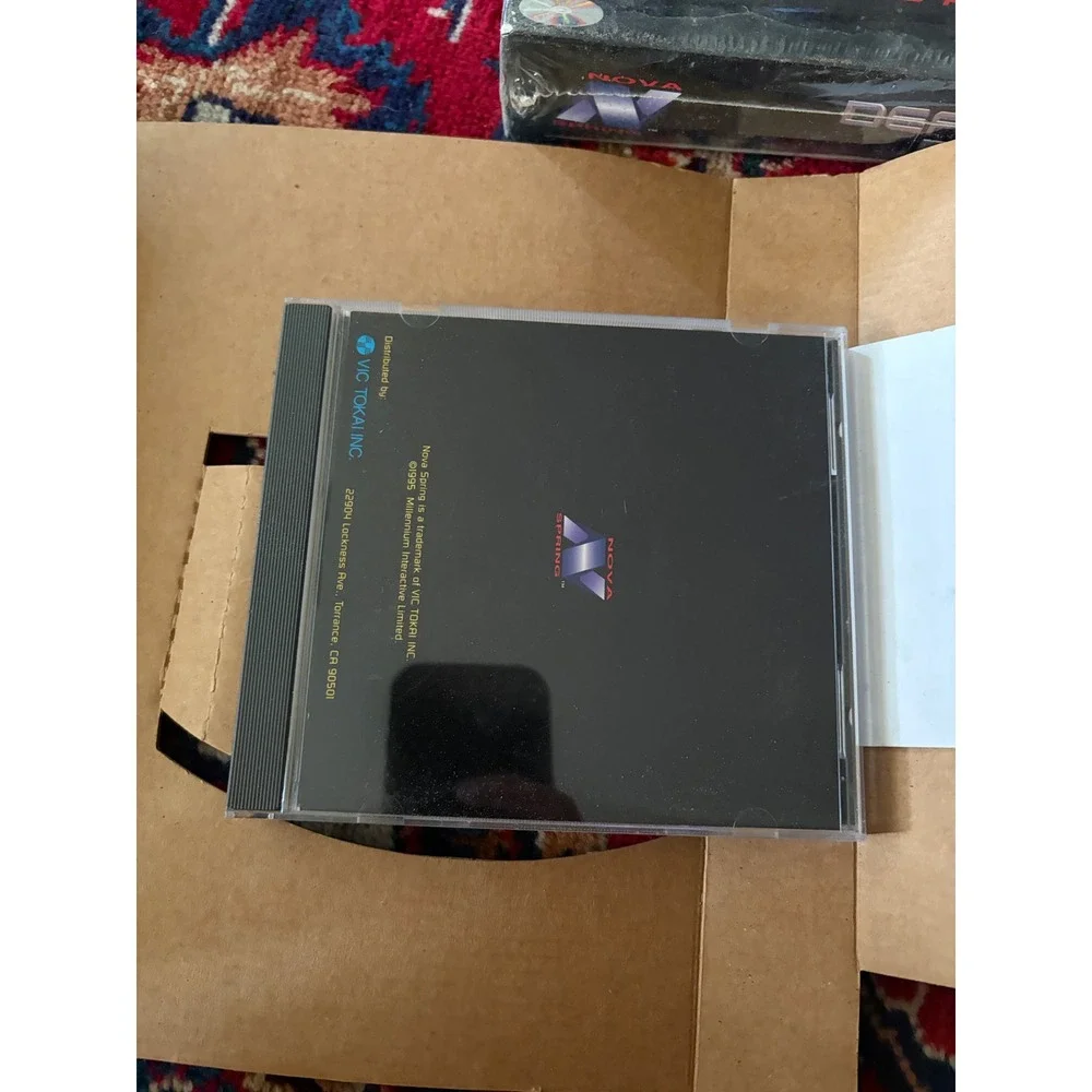Defcon 5 PC CD-ROM Big Box 1995 Vic Tokai Nova Spring Vintage Computer Game